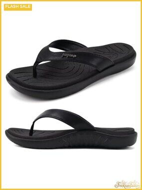 Womens Orthotic Arch Support Flip Flops Yoga Mat Cushion Sandals